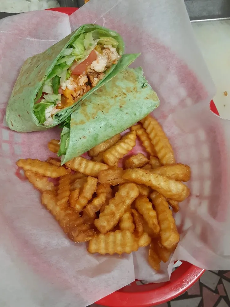 Cajun Chicken Wrap